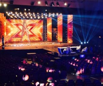 Cenário do X Factor Brasil. Foto: Band