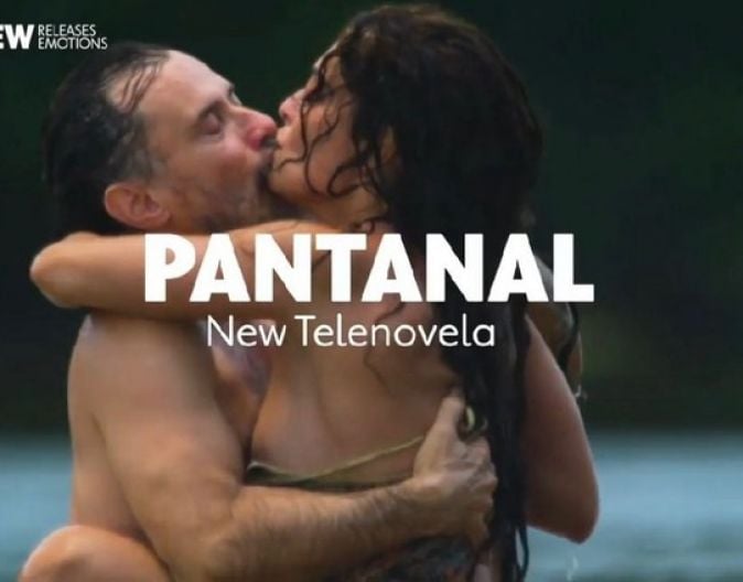 Juliana Paes e Enrique Diaz gravam cenas calientes para "Pantanal"