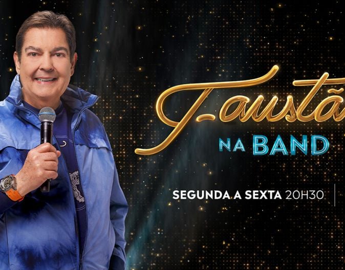 Camila Queiroz e Antonio Fagundes são os primeiros convidados do "Faustão na Band"