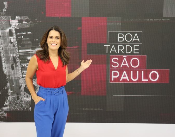 “Boa Tarde São Paulo”, com Adriana Araújo, estreia na segunda-feira na tela da Band