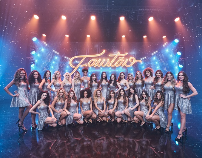 "Faustão na Band" demite 18 bailarinas; programa sofre com baixa audiência