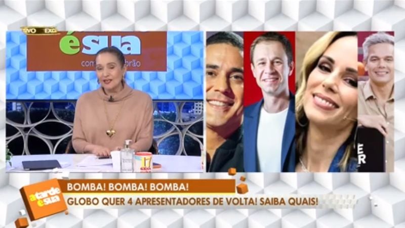 A Tarde é Sua com Sônia Abrão. Foto: Reprodução/RedeTV!