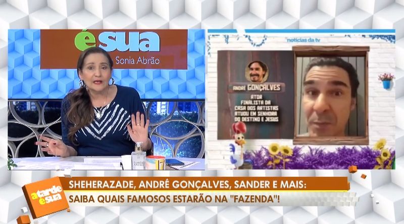 Sonia Abrão comenta sobre A Fazenda 15. Foto: Reprodução/RedeTV