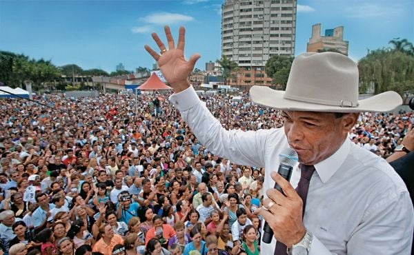 Valdemiro Santiago, o líder da Igreja Mundial. Foto: Divulgação
