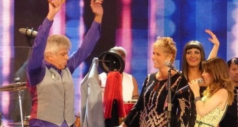 TV Xuxa comemora aniversário de Lulu Santos