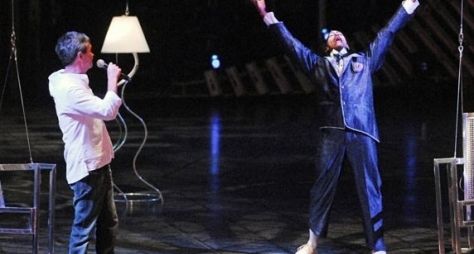 Serginho Groisman grava Altas Horas direto de apresentação do Cirque du Soleil