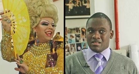 Drag queen e pastor ex-gay convivem no "A Liga"