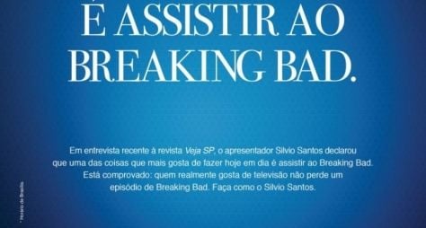 Record usa declaração de Silvio Santos para promover Breaking Bad