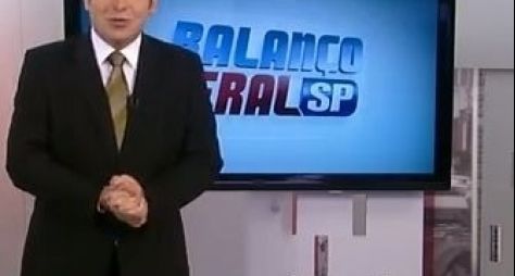 Balanço Geral despenca na audiência com saída de Luiz Bacci