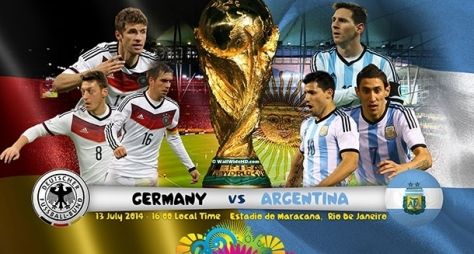 Globo exibe amistoso entre Alemanha e Argentina na quarta-feira