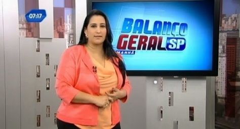 Fabíola Gadelha passa a comandar as duas edições do Balanço Geral SP