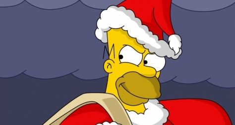 Band exibe maratona de episódios de Natal dos Simpsons