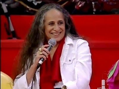 Maria Bethânia no Esquenta. Foto: Divulgação/Globo