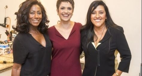 Glória Maria, Sandra Annenberg e Regina Casé estrelam campanha na Globo