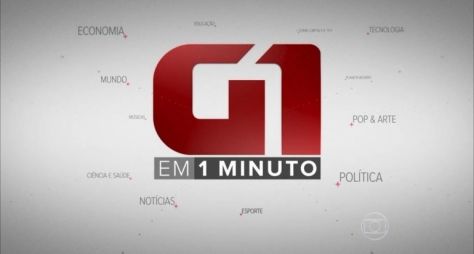 Globo estreia telejornal com apenas 1 minuto de duração