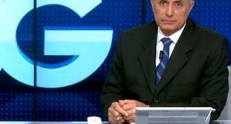 William Waack se irrita com atraso na programação da Globo