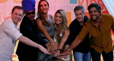 Globo inicia as gravações do The Voice Kids