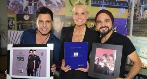 Xuxa invade show de 25 anos de carreira da dupla Zezé Di Camargo & Luciano