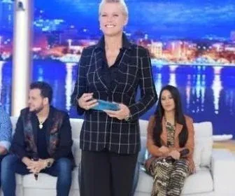 Xuxa Meneghel recebe as duplas João Neto & Frederico e Matheus & Kauan