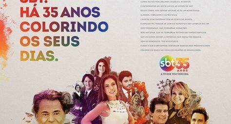 SBT celebra 35 anos com releitura moderna de ícones da sua história