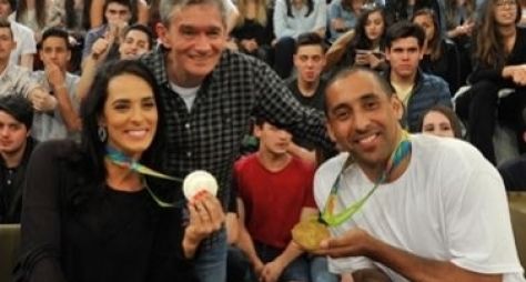 Estrelas dos Jogos Olímpicos Rio 2016 enchem o palco do Altas Horas