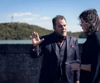 Tony Ramos e Monica Iozzi gravam primeiras cenas de Vade Retro