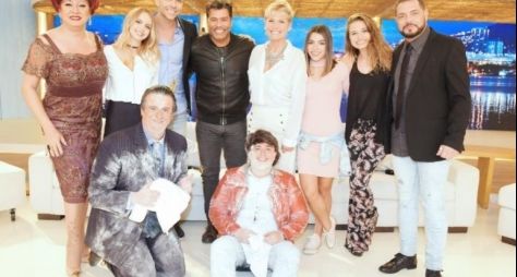 Xuxa recebe Conrado, Fernando Scherer e Maurício Mattar