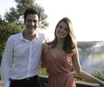 Mateus Solano e Camila Queiroz. Foto: Globo