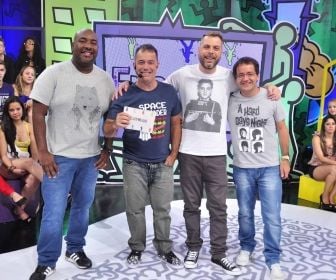 O elenco do Encrenca. Foto: Divulgação/RedeTV!