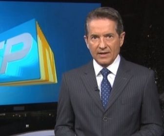 Carlos Tramontina à frente do SPTV 2ª Edição (Globo)