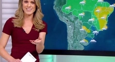 Com Maju no Jornal Hoje, Globo testa nova apresentadora do tempo