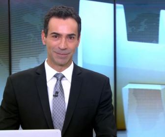 César Tralli. Foto: Reprodução/Globo