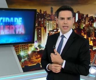 Luiz Bacci no Cidade Alerta. Foto; Record TV