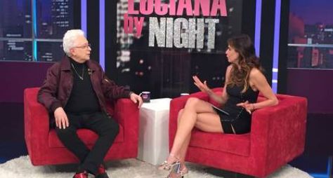 Luciana Gimenez entrevista Aguinaldo Silva na RedeTV!