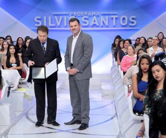 Programa Silvio Santos. Foto: SBT/Divulgação