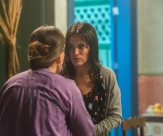 Duda (Gloria Pires) e Clara (Bianca Bin). Foto: TV Globo