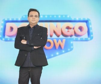 Geraldo Luís no Domingo Show/Record TV