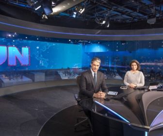 Apresentadores do Jornal Nacional. Foto: TV Globo