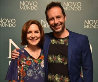 Thereza Falcão e Alessandro Marson. Foto: Globo