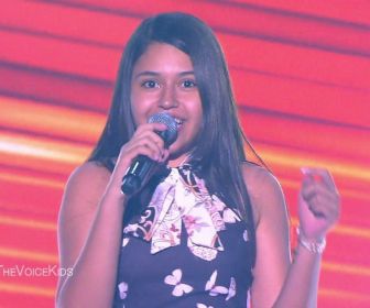 Eduarda Brasil vence o The Voice Kids. Foto: TV Globo