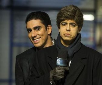 Adnet e Marcius Melhem. Foto: TV Globo