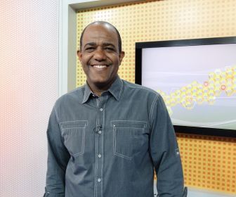 Abel Neto no Globo Esporte. Foto: Divulgação