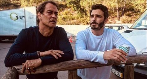 Marcello Antony e Thiago Rodrigues gravam novela em Portugal