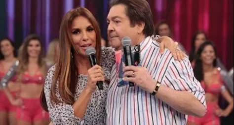 Ivete Sangalo e Luan Santana nos especiais do Domingão do Faustão