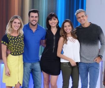 Time de apresentadores. Foto: Globo