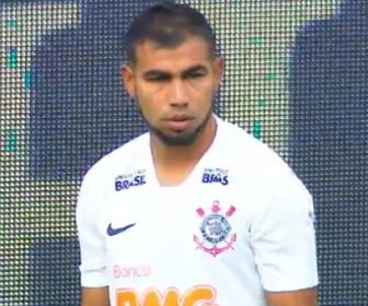 Jogador do Corinthians. Foto: Reprodução/Globo