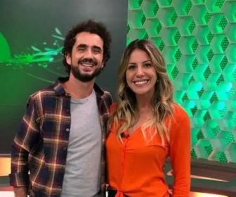 Os apresentadores. Foto: TV Globo