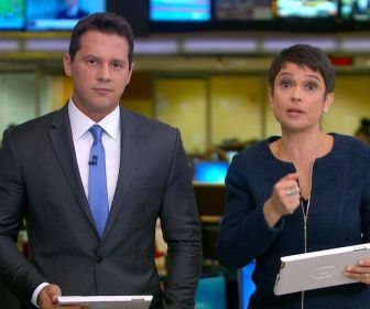 Apresentadores do JH. Foto: TV Globo/Reprodução