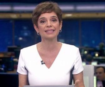 Âncora do Jornal da Globo. Foto: TV Globo