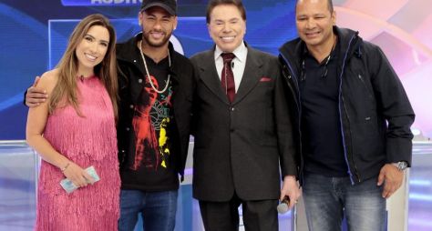 Silvio Santos recebe Neymar no ‘Jogo das 3 Pistas’ deste domingo (21)